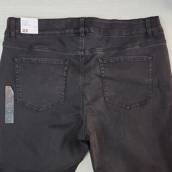 Lane Bryant high rise boot cut jeans black womens plus size 22 - Picture 5 of 7